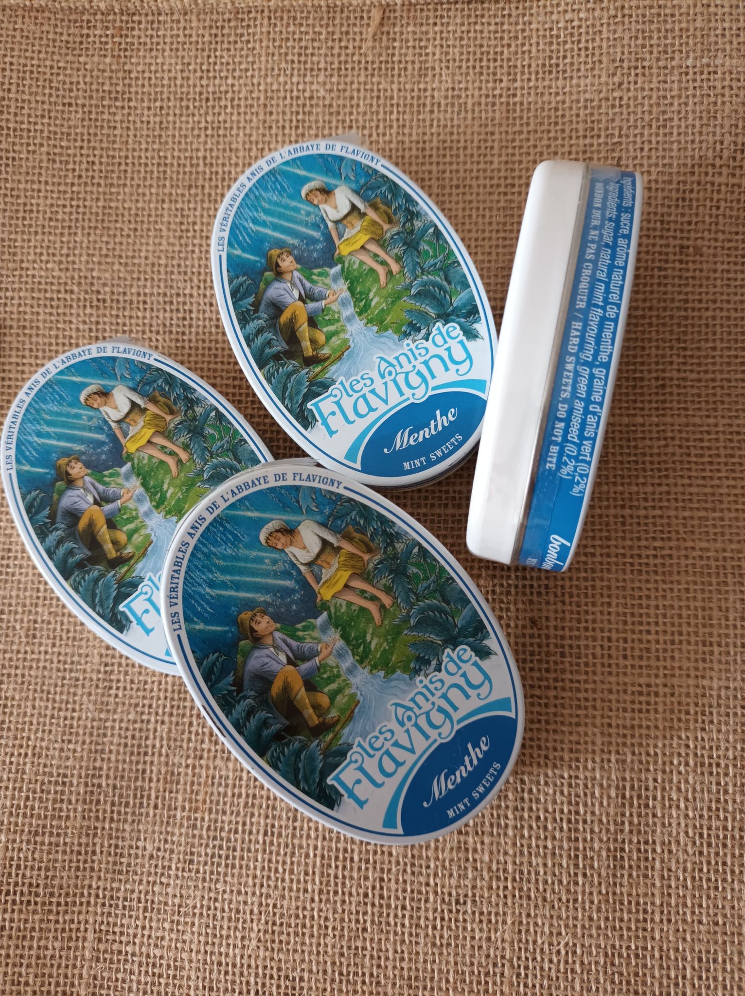 Les Anis de Flavigny Bonbon Menthe 50g